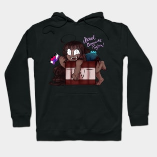 Herobette says Asexual Biromantic Rights Hoodie